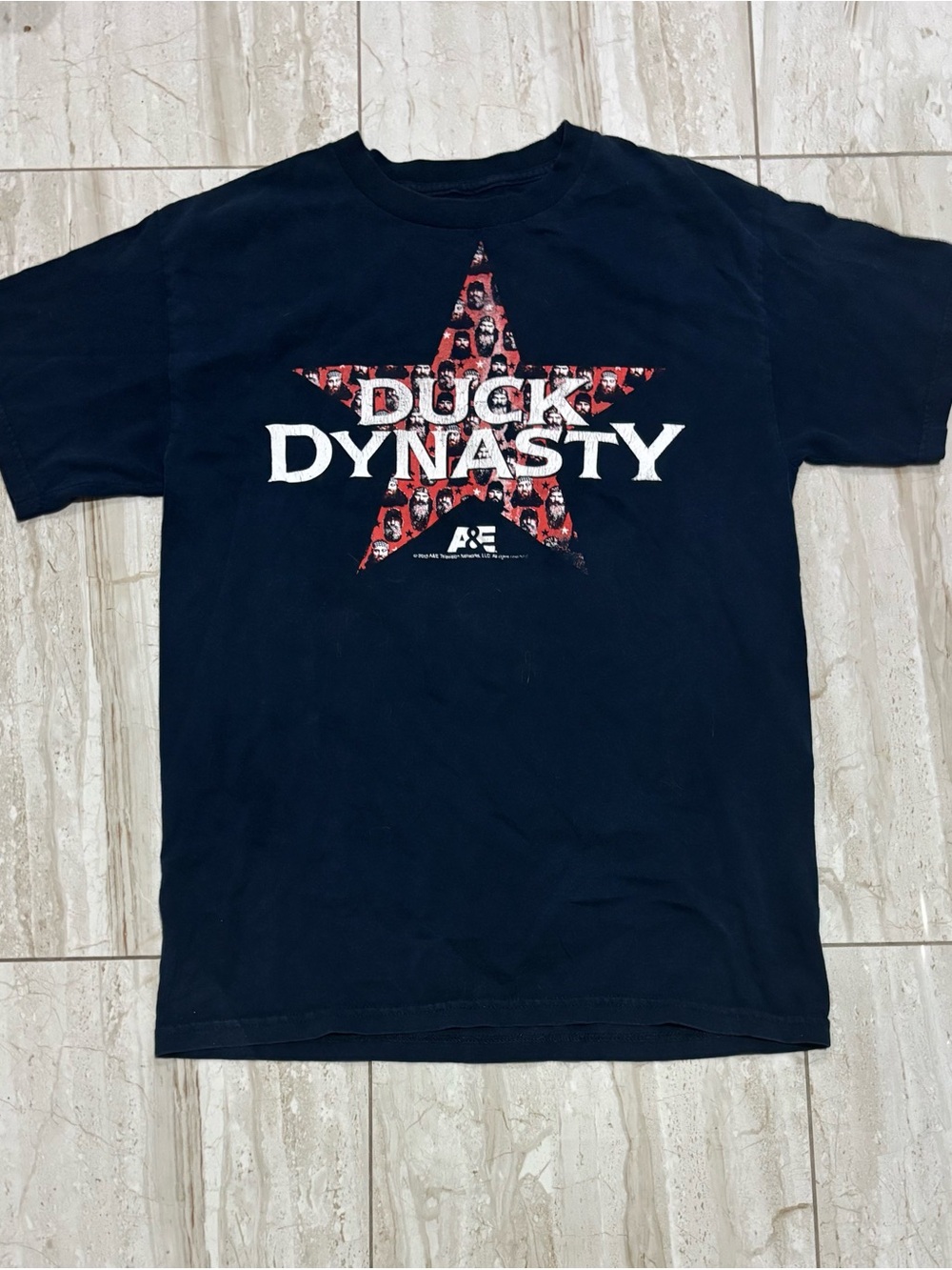 Black Duck Dynasty Graphic Tee - Official A&E Logo